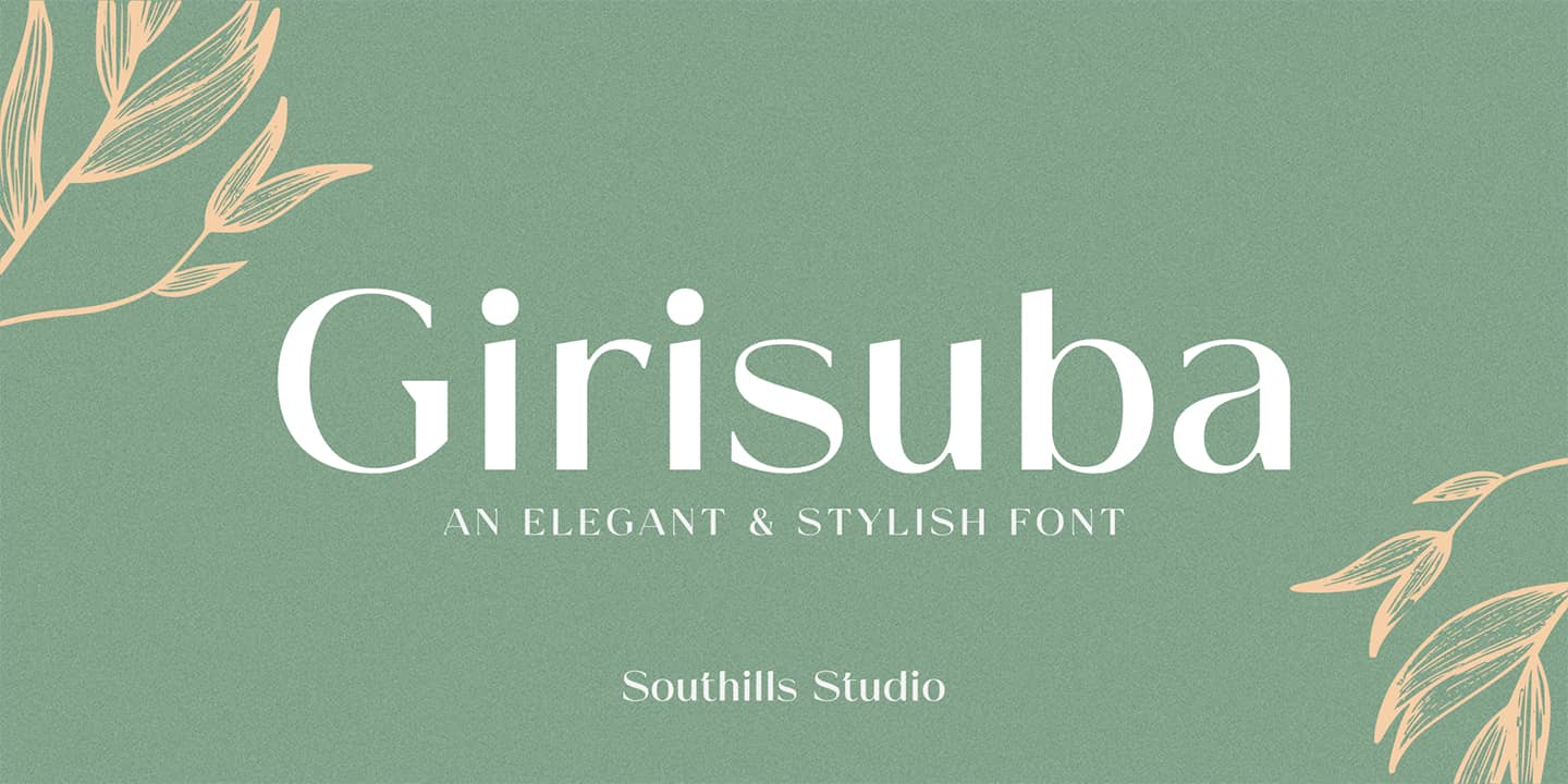 Girisuba Font
